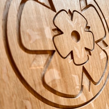 Oak Engraving